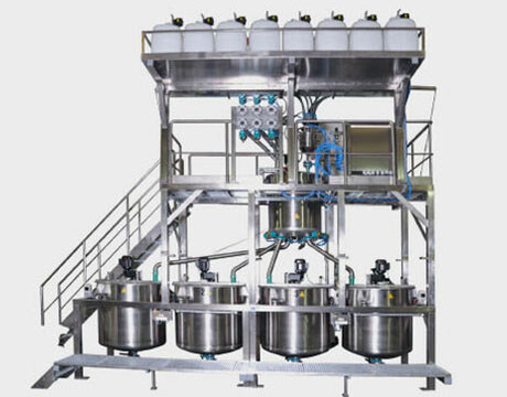 Système de mélange de dosage liquide pour l'industrie chimique