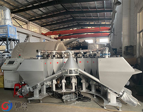 Machine de dosage de traitement en lots automatique d'additifs pour la ligne d'extrudeuse de tuyau de PVC