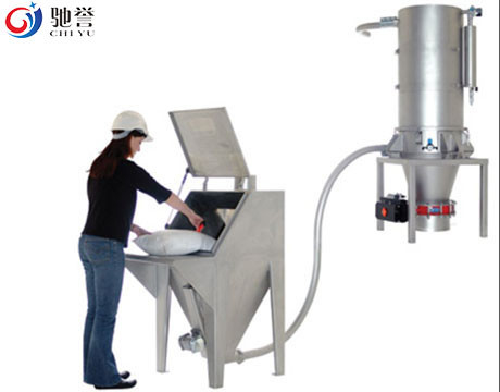 Vide pneumatique transportant Sysetm pour la poudre et le granule