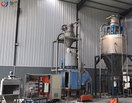 Saupoudrez le système de alimentation de transport pneumatique pour le mélange et la machine d'extrusion
