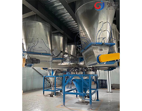 Système de mélange de dosage automatique pour la chaîne de production en caoutchouc
