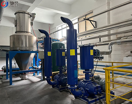 Système de mélange de dosage de alimentation automatique pour la ligne d'extrusion de plancher de SPC/WPC/LVT