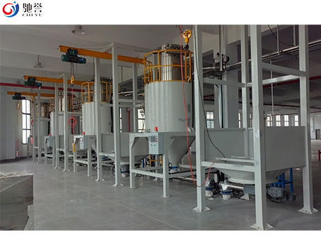 Technologies de PVC se mélangeant, alimentation, dosant des systèmes
