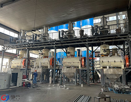 Technologies de PVC se mélangeant, alimentation, dosant des systèmes