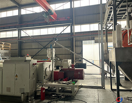 Système de composition automatique de PVC pour le système de mélange de ligne d'extrusion de plancher de SPC/LVT/WPC